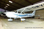 G-GWYN @ EGTW - at Oaksey Park - by Chris Hall
