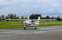 N8053G @ KRHV - Locally-based 1971 Cessna 177RG taxing out for an IFR departure to nearby Salinas Muni at Reid Hillview Airport, San Jose, CA. - by Chris Leipelt
