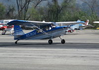 N57404 @ SZP - CP Aviation 1973 Bellanca 7ECA rolling out@ Santa Paula Municipal Airport, CA home base - by Steve Nation