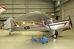 ZK-AOB @ NZVL - At Croydon Aviation Heritage Centre  , South Island , New Zealand - by Terry Fletcher