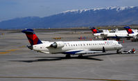 N824SK @ KSLC - Pushback SLC - by Ronald Barker