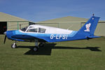 G-LFSI @ X5FB - Piper PA-28-140 Cherokee at Fishburn Airfield, September 2009. - by Malcolm Clarke