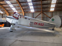 ZK-AQZ @ NZMS - Hangared with wings folded - by alanh