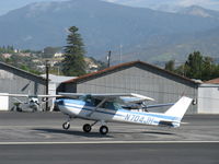 N704JH @ SZP - 1976 Cessna 150M, Continental O-200 100 Hp, takeoff roll Rwy 22 - by Doug Robertson