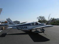 N7554W @ SZP - 1963 Piper PA-28-180 CHEROKEE, Lycoming O&VO-360 180 Hp - by Doug Robertson