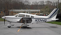 N3344Q @ KCDW - This nice 1977-build Piper Archer is at Essex County Airport. - by Daniel L. Berek