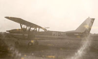 PH-MIL @ EBGT - Picture taken with backlight at Ghent airport in 1966.