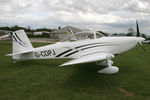 G-CDPJ @ EGNG - Vans RV-8, a visitor from Fishburn Airfield, Bagby Airfield, May 2007. - by Malcolm Clarke