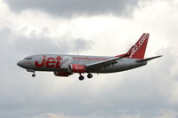 G-GDFH @ EGSH - Landing at Norwich. - by Graham Reeve