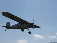 N72922 @ SZP - 1946 Cessna 140, Continental C85 85 Hp, another on final Rwy 22 - by Doug Robertson