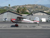 N72922 @ SZP - 1946 Cessna 140, Continental C85 85 Hp, takeoff roll Rwy 22 - by Doug Robertson