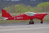 G-RDFX @ EGFH - AT-3, parked up. - by Derek Flewin