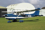 G-AWVA @ X5FB - Reims F172H Skyhawk at Fishburn Airfield, October 2009. - by Malcolm Clarke