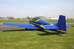 G-AYFC @ EGBR - Rollason Druine D-62B Condor, Breighton Airfield, April 2010. - by Malcolm Clarke