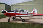 G-CBBT @ X5FB - Scottish Aviation Bulldog T.1 at Fishburn Airfield, April 2010. - by Malcolm Clarke