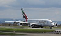 A6-EDQ @ EGCC - At Manchester - by Guitarist