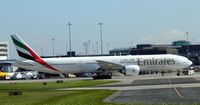 A6-ENB @ EGCC - At Manchester - by Guitarist