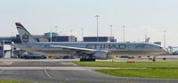 A6-ETJ @ EGCC - At Manchester - by Guitarist