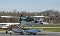 C-FYGA @ KCDW - Seeing this Canadian-registered floatplane was a very nice surprise! - by Daniel L. Berek