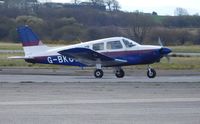 G-BKCC @ EGFH - Visiting Cherokee Archer operated by DR Flying Club. - by Roger Winser