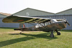 G-AKSY @ EGBR - Taylorcraft J Auster 5, Breighton Airfield, April 2010. - by Malcolm Clarke