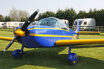 G-AYFC @ EGBR - Rollason Druine D-62B Condor, Breighton Airfield, April 2010. - by Malcolm Clarke