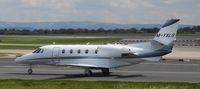M-YXLS @ EGCC - At Manchester - by Guitarist