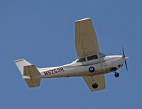 N5253R @ KCDW - A fine 1974-vintage Skyhawk takes off from Essex County Airport. - by Daniel L. Berek