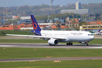 OO-SFX @ EBBR - Ready for take off.