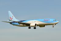 G-TAWG @ EGSH - Arriving from Tenerife. - by keithnewsome