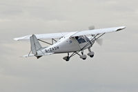 G-ZASH @ EGFH - Ikarus, Gower Flight Centre, departing runway 04 on a local flight. - by Derek Flewin