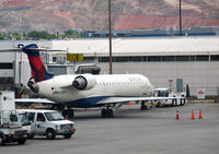 N613QX @ KSLC - Gate B10 SLC - by Ronald Barker