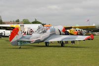 G-HAMM @ LFFQ - Yakovlev Yak-50, Static display, La Ferté-Alais Airfield (LFFQ) Air show 2015 - by Yves-Q