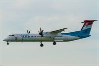 LX-LQA @ ELLX - De Havilland Canada DHC-8-402 - by Jerzy Maciaszek