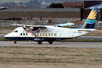 OY-PBW @ EGPD - In mail action at Aberdeen International EGPD - by Clive Pattle