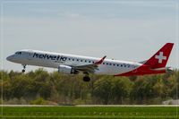 HB-JVQ @ ELLX - Embraer ERJ-190-100LR 190LR, - by Jerzy Maciaszek
