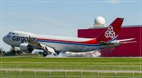 LX-VCD @ ELLX - Boeing 747-8R7F, - by Jerzy Maciaszek