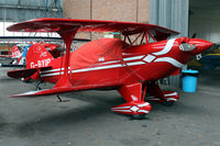 G-BYIP @ EGPT - Hangared at Perth EGPT - by Clive Pattle