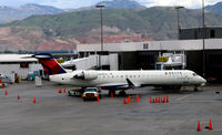 N641CA @ KSLC - Pushback SLC - by Ronald Barker
