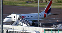 F-HBXB @ EGPD - At the gate at Aberdeen Airport EGPD - by Clive Pattle