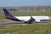 OO-SFY @ EBBR - Take off on rwy 07R.