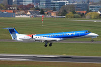 G-RJXD @ EBBR - Landing on rwy 01. - by Raymond De Clercq