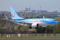 OO-JOS @ EBBR - Landing on rwy 01. - by Raymond De Clercq