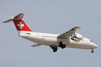 HB-IXO @ LMML - Bae146 RJ100 HB-IXO Swiss - by Raymond Zammit
