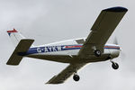 G-AYKW @ X5FB - Piper PA-28-140 Cherokee, Fishburn Airfield, March 2016. - by Malcolm Clarke