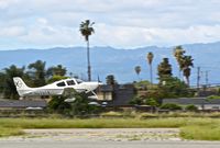 N575TX @ KRHV - Newly locally-based Cirrus SR22 departing runway 31R for an IFR departure to Auburn at Reid Hillview Airport, San Jose, CA. - by Chris Leipelt