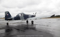 N4247U @ BGR - 3/4 starboard view. - by J.G. Handelman