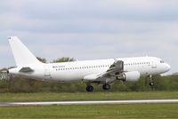 9A-SLA @ LFRB - Airbus A320-214, On final rwy 07R, Brest-Bretagne airport (LFRB-BES) - by Yves-Q