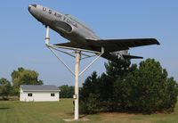 53-6081 - T-33A in Rosebush Michigan - by Florida Metal