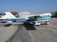 N34207 @ SZP - Locally-based 1972 Cessna 177B Cardinal @ Santa Paula Airport (Ventura County), CA